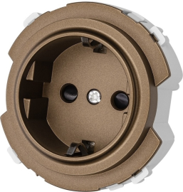 Розетка
Байкал,  со шторками,  с заземлением,  одинарная,  винтовые клеммы,   цвет - бронза,  пластмасса,  SQ1819-0407,  TDM
 - PULSAL.RU