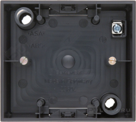 Коробка для наружного монтажа
B.3,   цвет - антрацит матовый,  пластмасса,  10411606,  1041 16 06,  Berker
 - PULSAL.RU