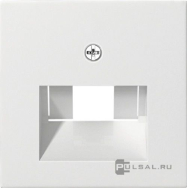 Накладка
Studio,  Standard 55,  E2,  E3,  Event,  Esprit,  E22,  одинарная,  двойная,   цвет - белый глянцевый,  пластмасса,  027003,  0270 03,  Gira
 - PULSAL.RU