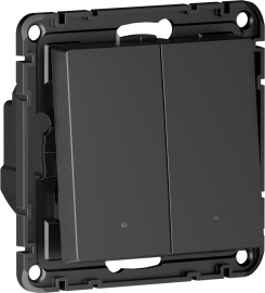 Умный выключатель проводной 2-х клавишный, 10 А
AtlasDesign Smart,   цвет - карбон,  пластмасса,  ATN001053Z,  SBDV-00199,  Systeme Electric
 - PULSAL.RU