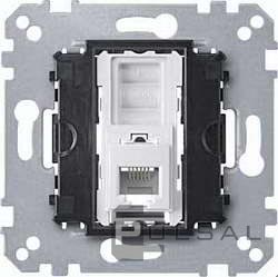 Механизм розетки телефонной RJ12
M-Smart,  M-Plan,  M-Elegance,  M-Pure,  M-Pure Decor,  Antique,  Artec,  одинарная,  MTN463501,  MEG463501,  Merten
 - PULSAL.RU