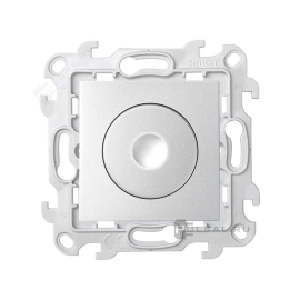 Светорегулятор (диммер) 40-450 Вт
Simon 24 Harmonie,  поворотно-нажимной,  с возможностью управления с 2-х мест,  лампы накаливания и галогенные 220В (R),  лампы с электронным (емкостным) трансформ.(C),   цвет - алюминий,  пластмасса,  2410313-033,  Simon
 - PULSAL.RU