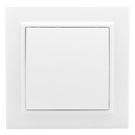 Кнопка Н.О.
Минск,  одноклавишный,   цвет - белый,  пластмасса,  ERV10-028-10,  EKF
 - PULSAL.RU