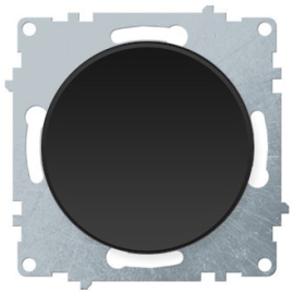 Выключатель
Garda,  Florence,  одноклавишный,  без подсветки,   цвет - черный,  пластмасса,  1E31301303,  2172820,  OneKeyElectro
 - PULSAL.RU