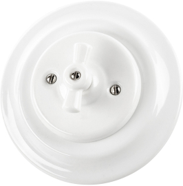 Переключатель
Болонь,   цвет - белый,  фарфор / керамика,  SQ1820-0014,  TDM
 - PULSAL.RU