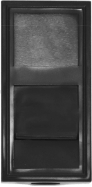 Розетка компьютерная RJ45 UTP
Лючки DDSB,  Лючки DFB,  одинарная,   цвет - черный,  пластмасса,  DECF12B6,  Donel
 - PULSAL.RU