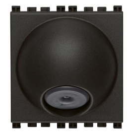 Кабельный вывод с зажимом для кабеля
Arke,   цвет - антрацит серый,  пластмасса,  19046 VIM,  19046,  Vimar
 - PULSAL.RU