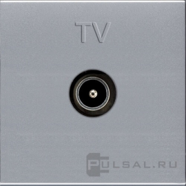 Розетка одиночная
Zenit,  телевизионная (TV),  одинарная,   цвет - серебряный,  пластмасса,  N2250.7 PL,  2CLA225070N1301,  ABB
 - PULSAL.RU